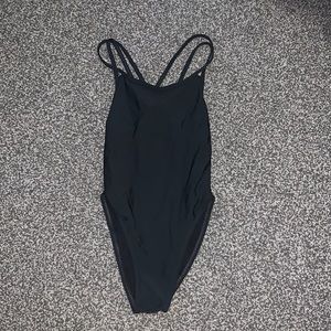 BLACK JOLYN FIXED BACK ONESIE
